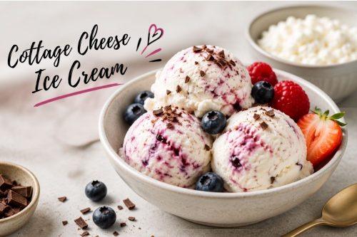 Cottage Cheese Ice Cream – The Viral High-Protein Dessert, Explained